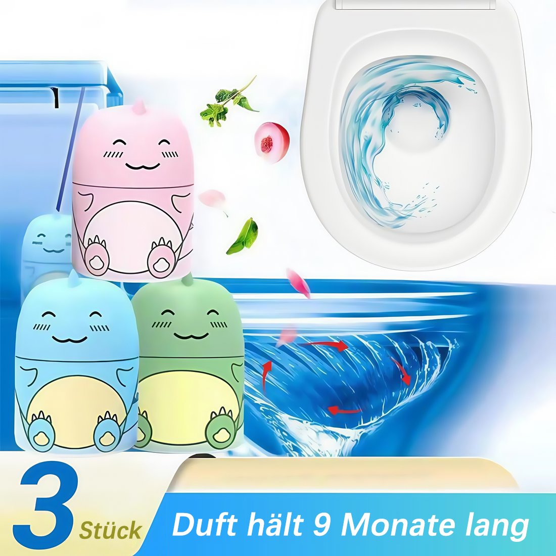 WC‑Reiniger Wonder – 90 Tage Sauberkeit ohne Schrubben!