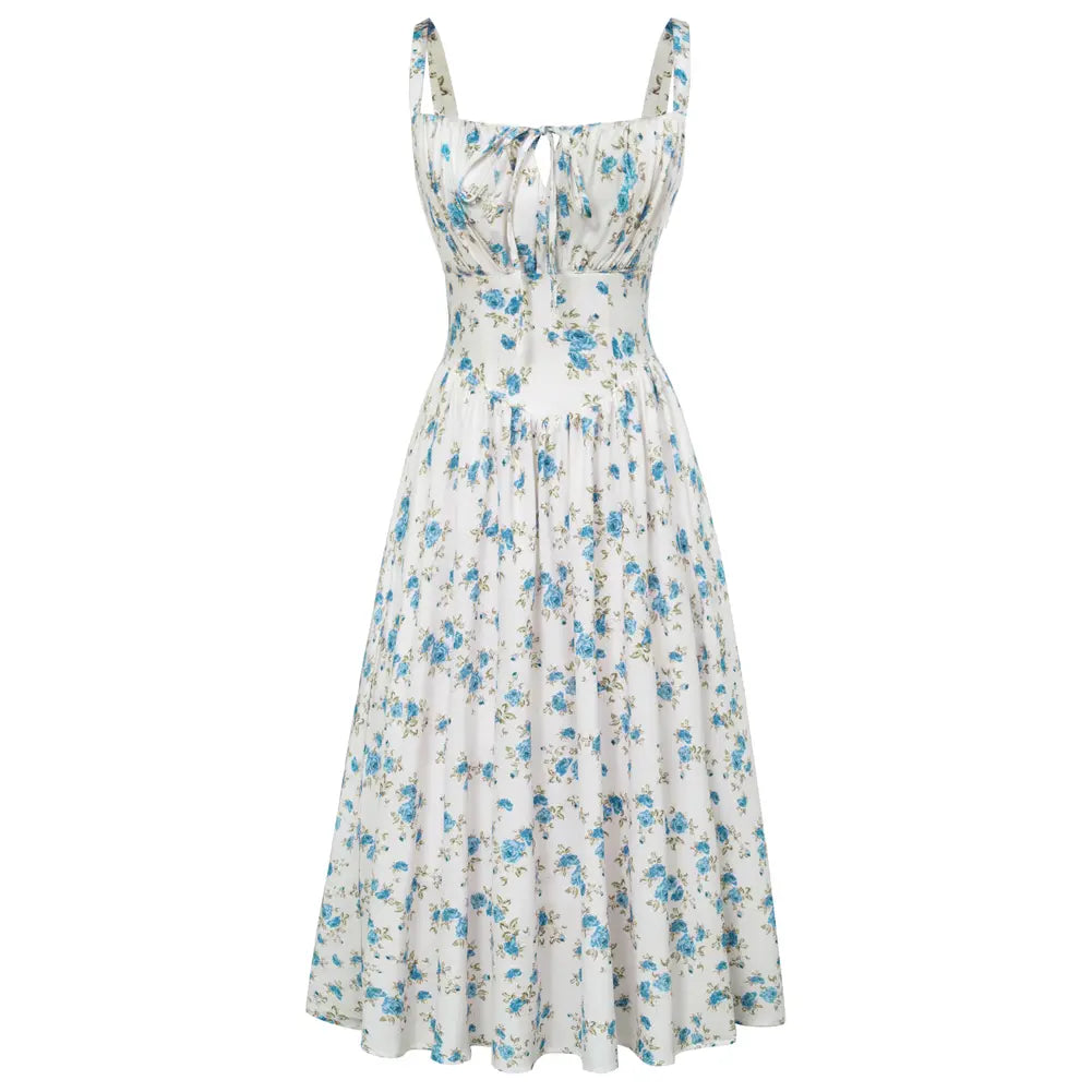 BloomLace™ Flowy Korsett‑Sundress