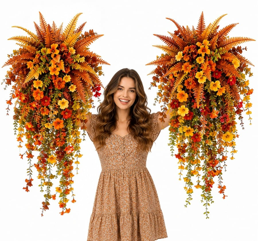 AutumnGlow™ Herbst‑Hängekorb