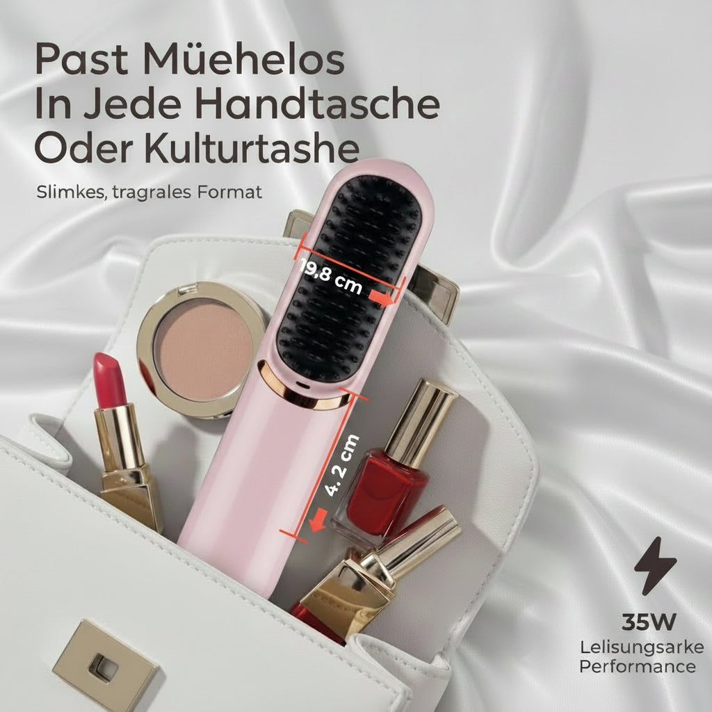 FineHeat™ 3 – Kabellose Stylingbürste für Salonfinish
