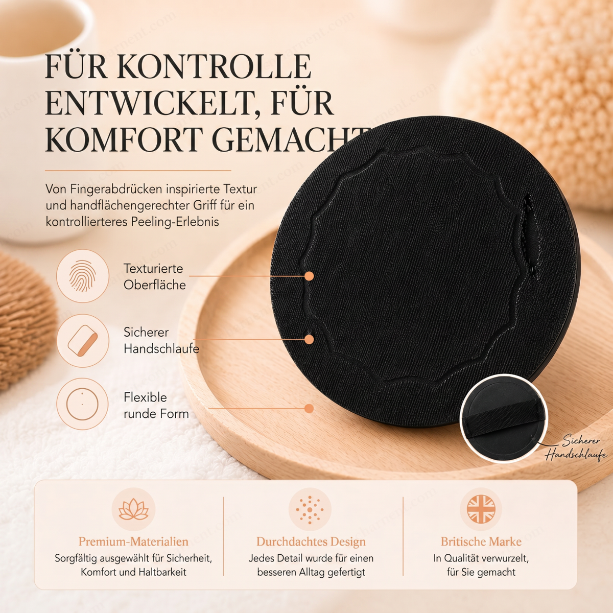 Wiederverwendbare Peeling‑Pads™