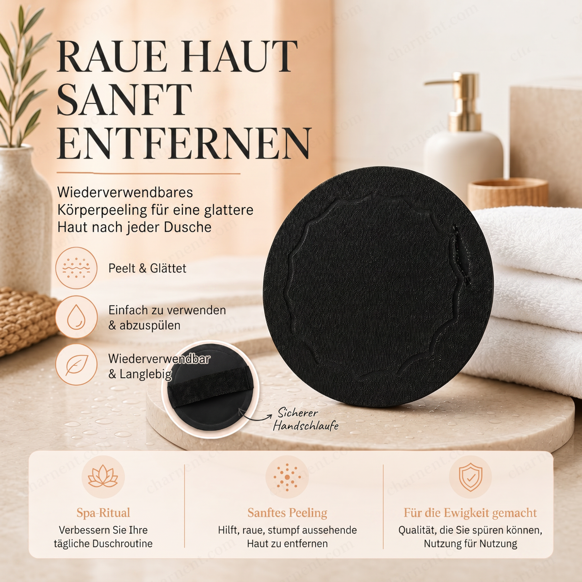 Wiederverwendbare Peeling‑Pads™