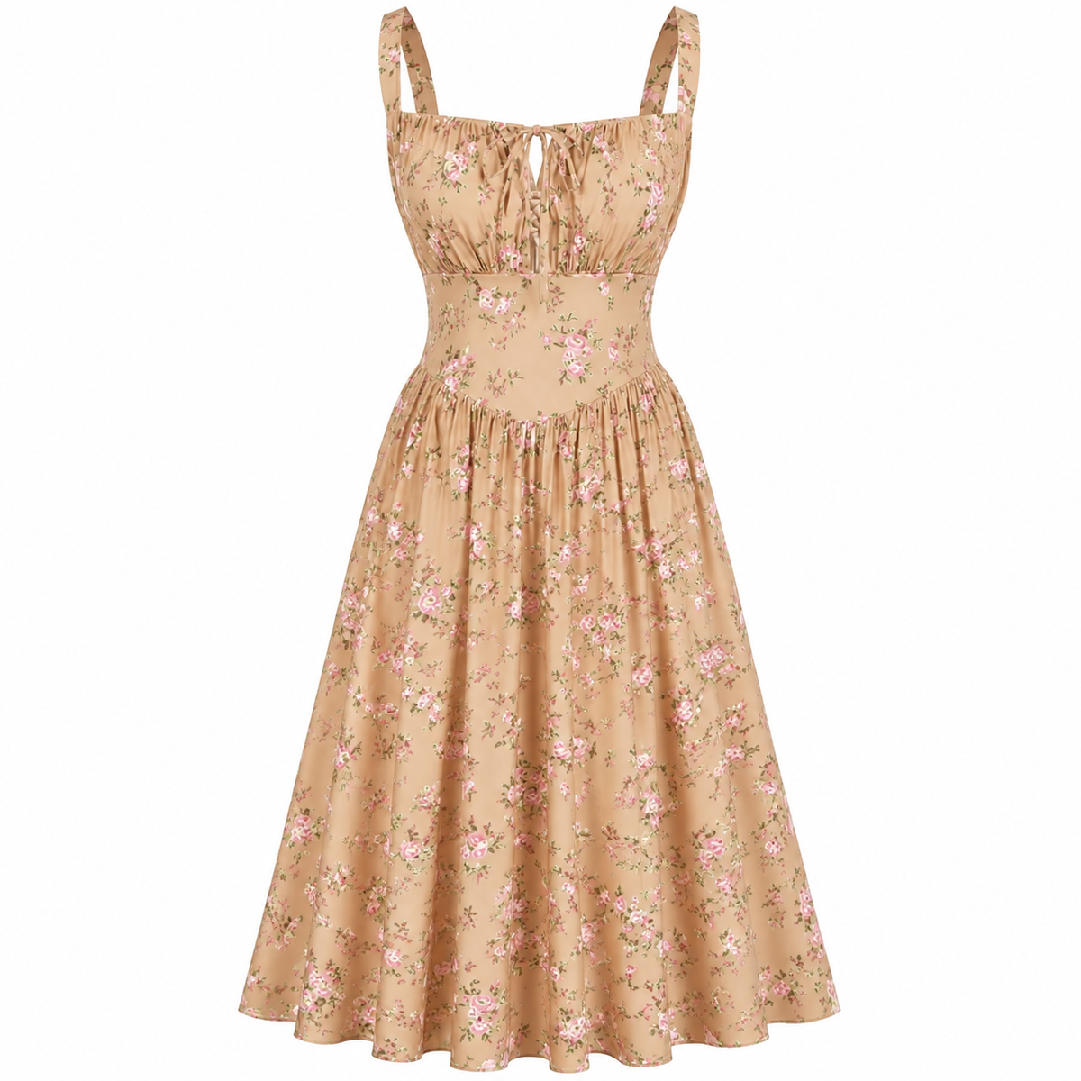 BloomLace™ Flowy Korsett‑Sundress