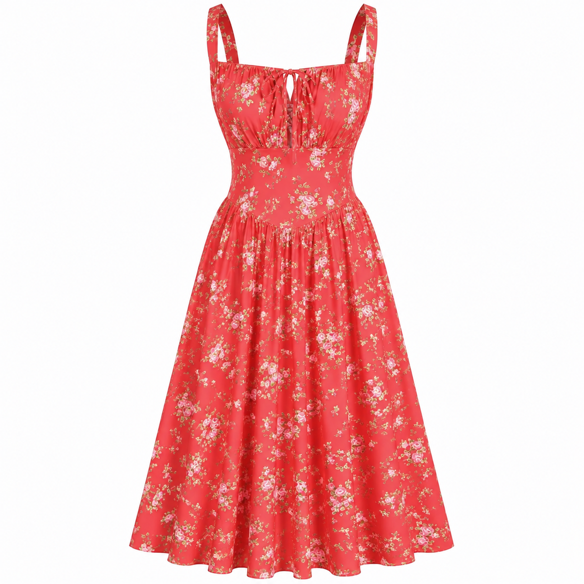BloomLace™ Flowy Korsett‑Sundress