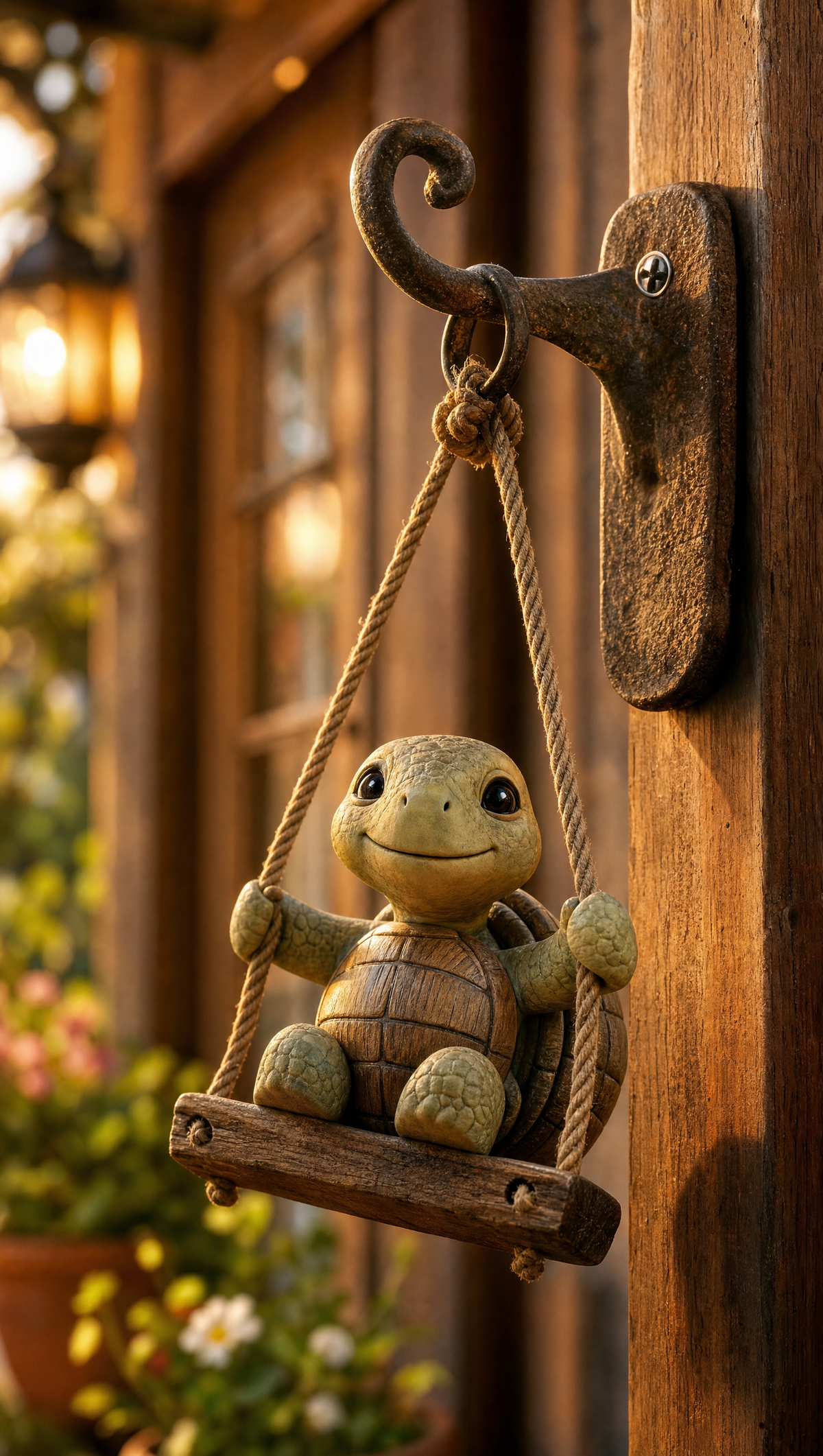 Hängende Schildkröten‑Deko