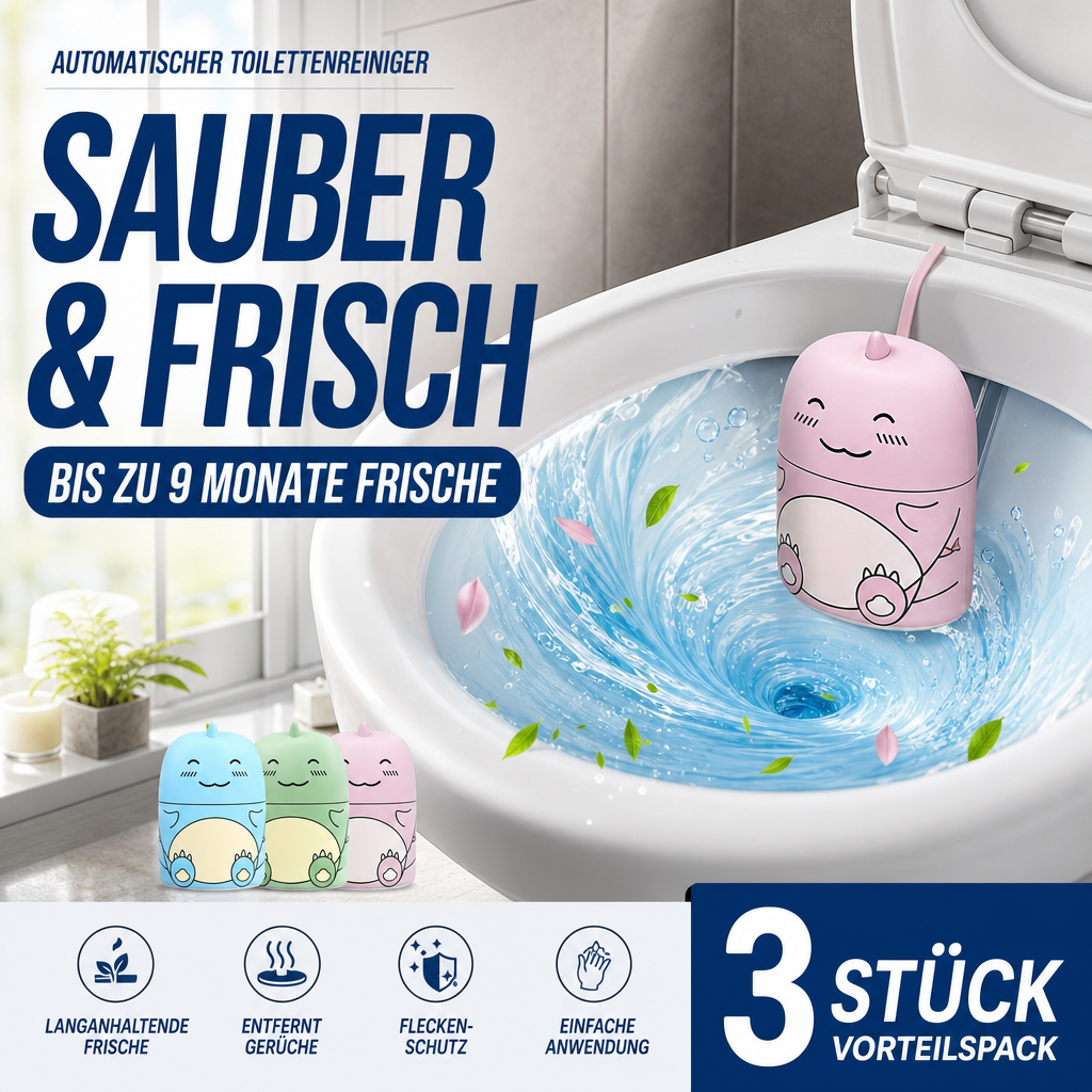 WC‑Reiniger Wonder – 90 Tage Sauberkeit ohne Schrubben!