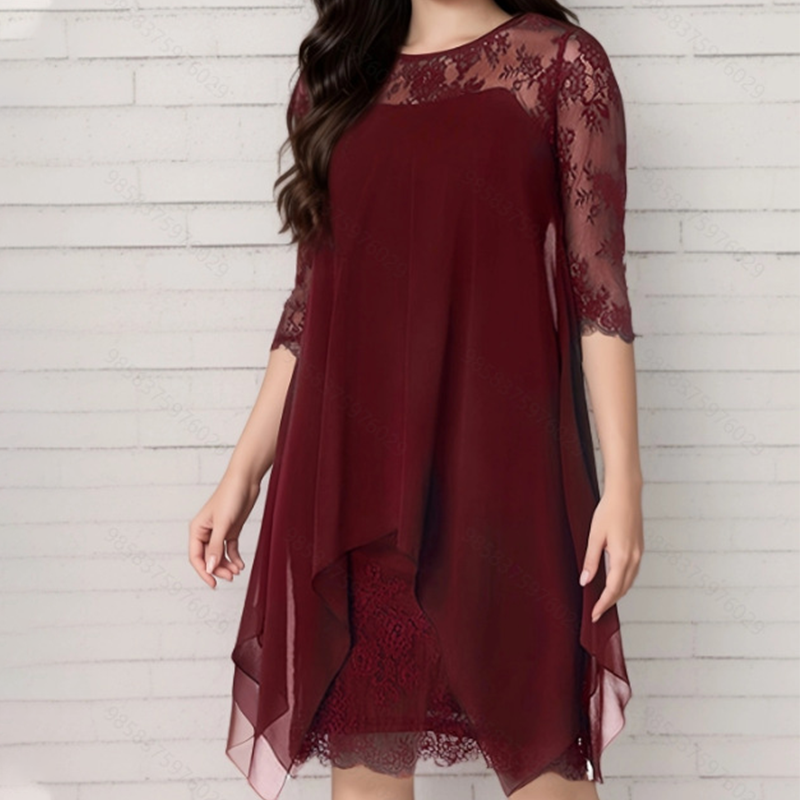 Elegance Flow – Spitzenkleid für unvergessliche Sommermomente