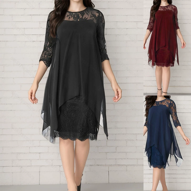 Elegance Flow – Spitzenkleid für unvergessliche Sommermomente