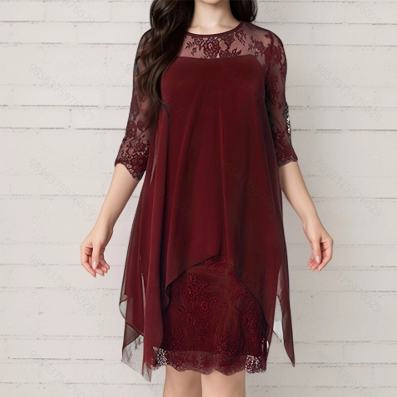 Elegance Flow – Spitzenkleid für unvergessliche Sommermomente