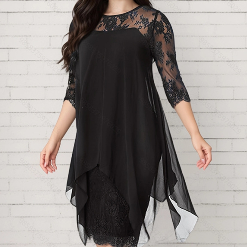 Elegance Flow – Spitzenkleid für unvergessliche Sommermomente