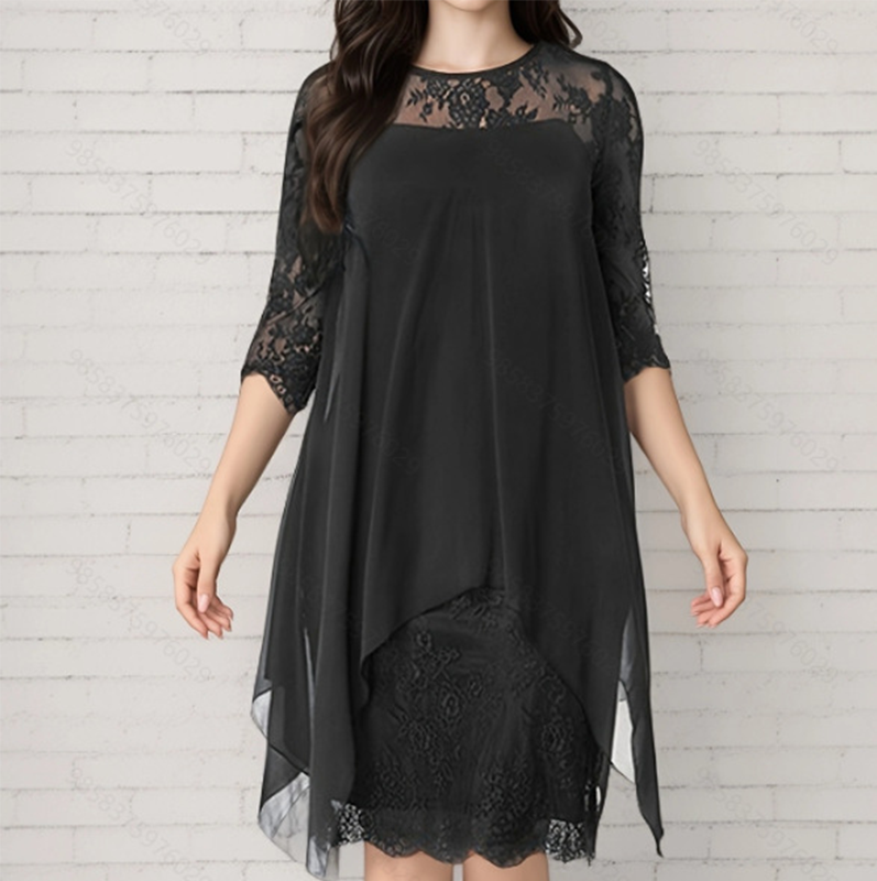 Elegance Flow – Spitzenkleid für unvergessliche Sommermomente