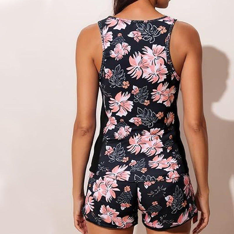 Sommer‑Tankini™ mit Farbblockmuster