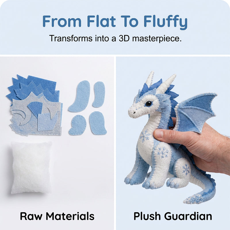 DIY‑Eisdrachen Nähset