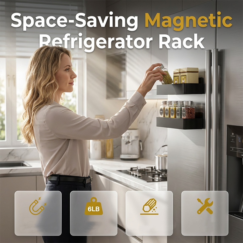 Magnetisches Kühlschrank‑Regal
