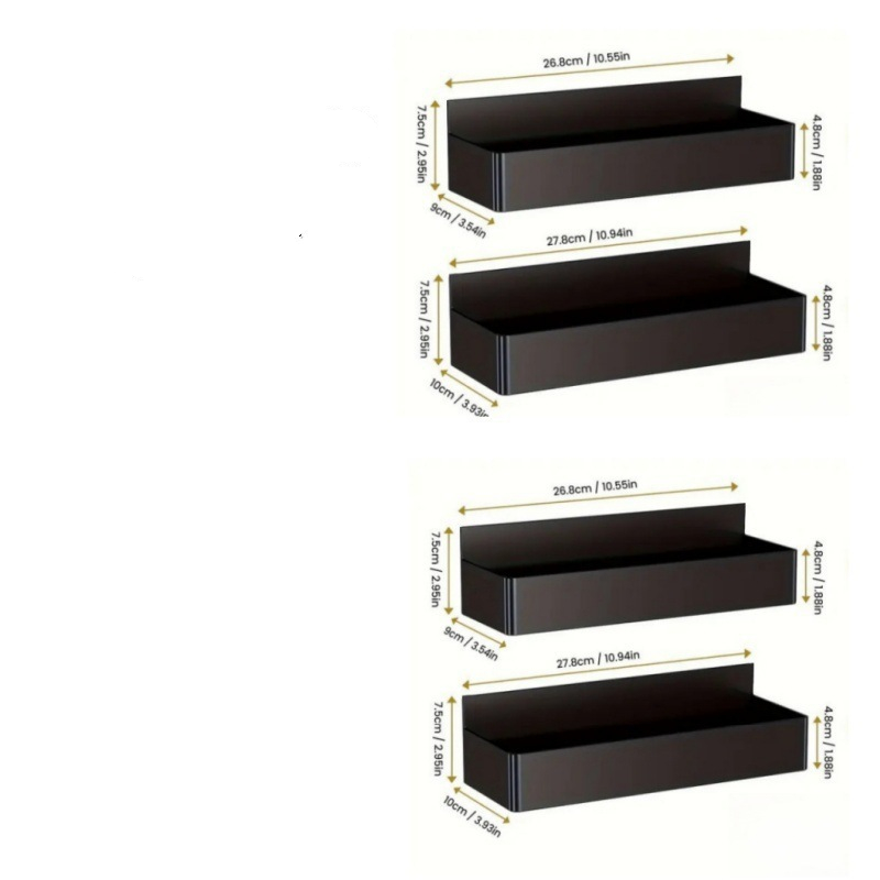 Magnetisches Kühlschrank‑Regal