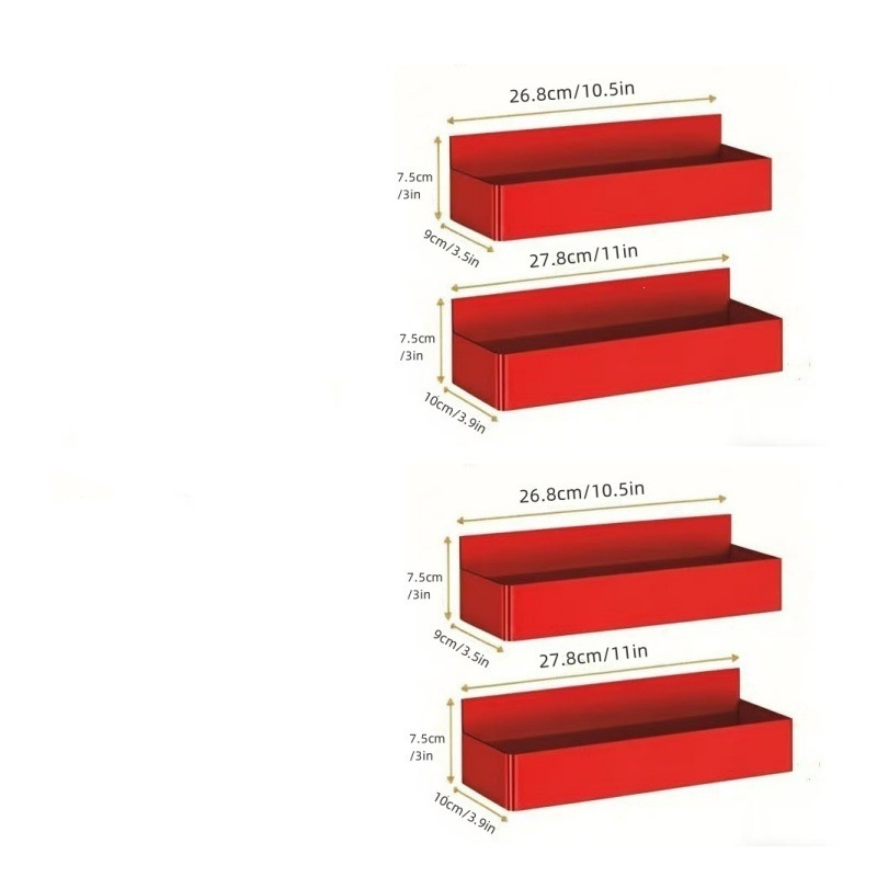 Magnetisches Kühlschrank‑Regal