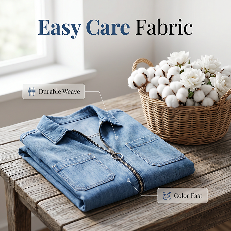 Denim Ease™ – Das lässige Jeanskleid für jeden Tag