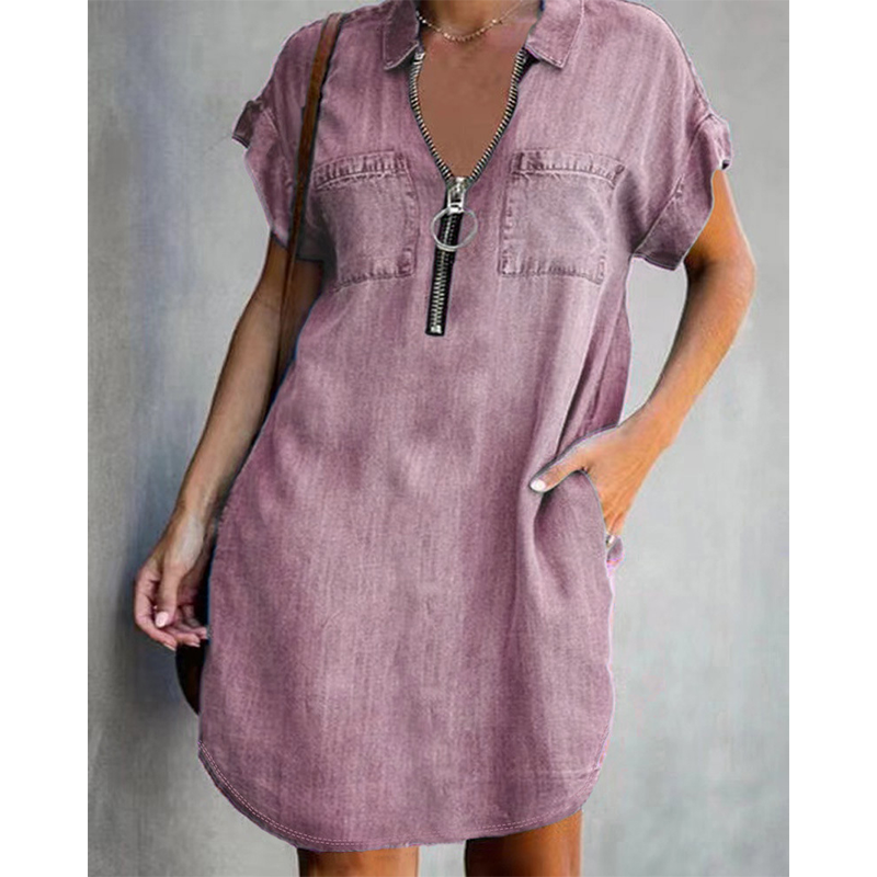 Denim Ease™ – Das lässige Jeanskleid für jeden Tag