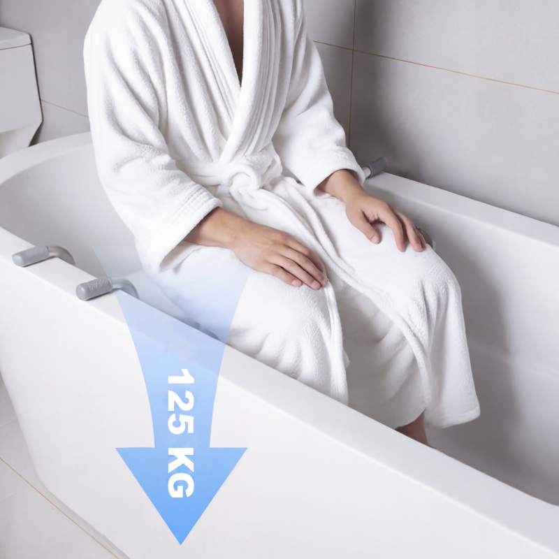 StabiPlate™ Badewannen‑Sitz mit Anti‑Slip Oberfläche