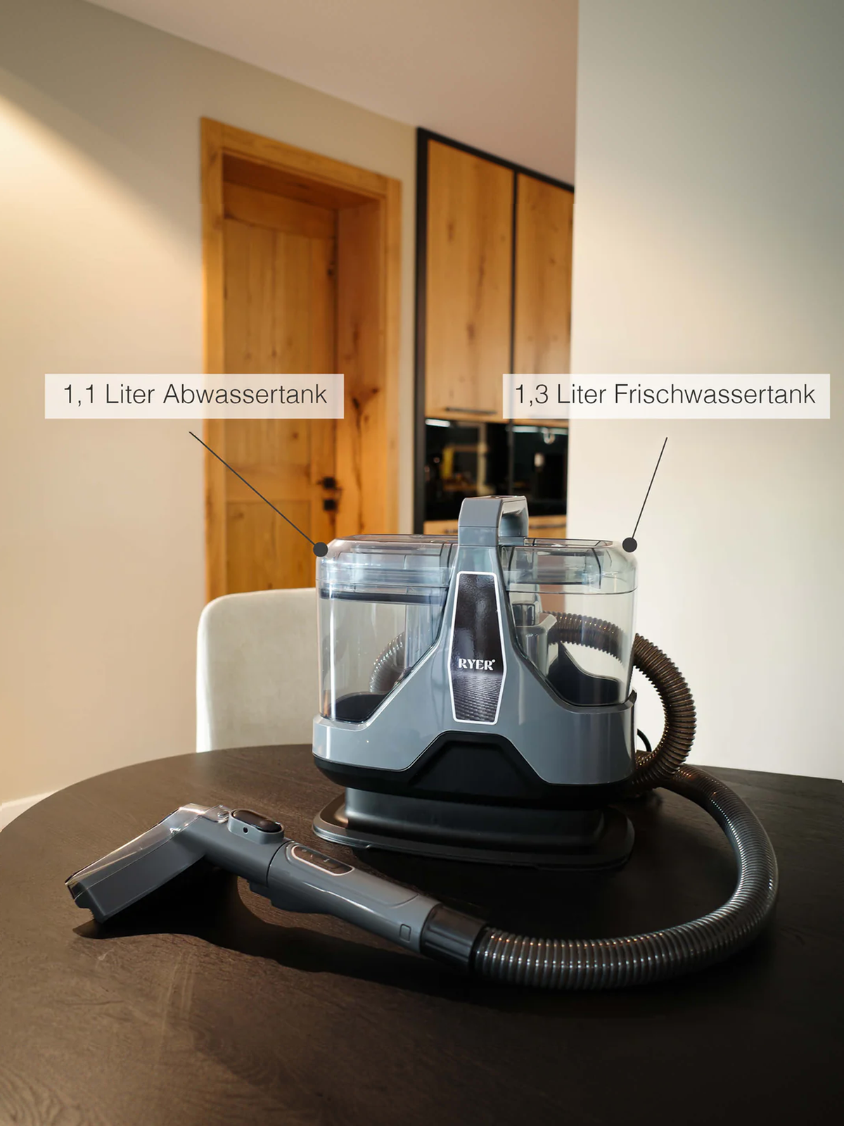RYER Plus™ Tiefenreiniger – 15.000 PA Power für Matratzen, Sofa & Auto